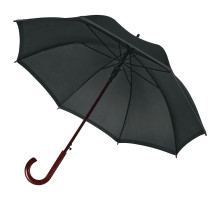 Зонт-трость светоотражающий Unit Reflect, черный