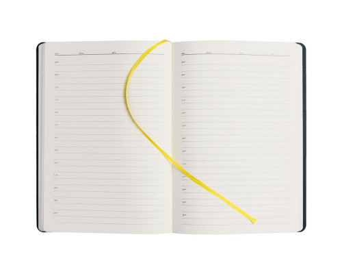 Ежедневник Flex Shall, недатированный, темно-синий