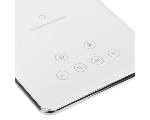 Настольная лампа с беспроводной зарядкой Power Spot, белая