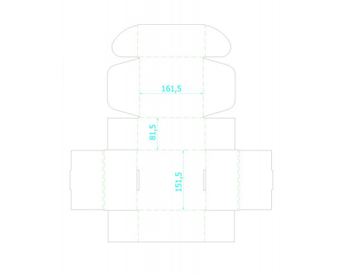 Коробка Piccolo, крафт