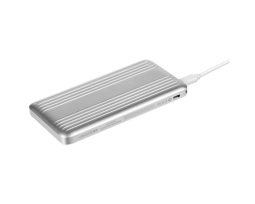 Аккумулятор Hard Ridge, 10000 мАч, серебристый