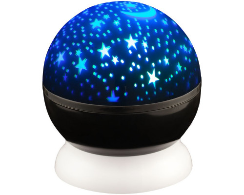 Проектор звездного неба Stardust, черный с белым
