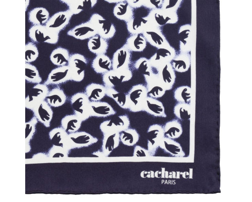 Платок Hirondelle Silk, темно-синий