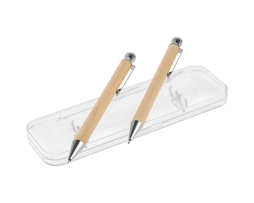 Набор Attribute Wooden: ручка и карандаш