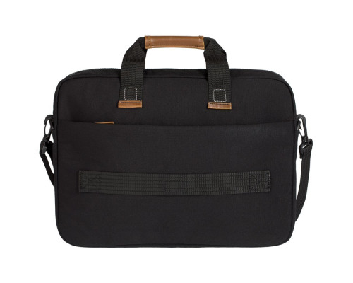 Сумка для ноутбука Sideways Laptop Bag, черная с серым