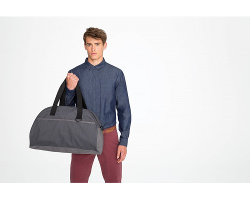 Сумка дорожная Move, черный меланж