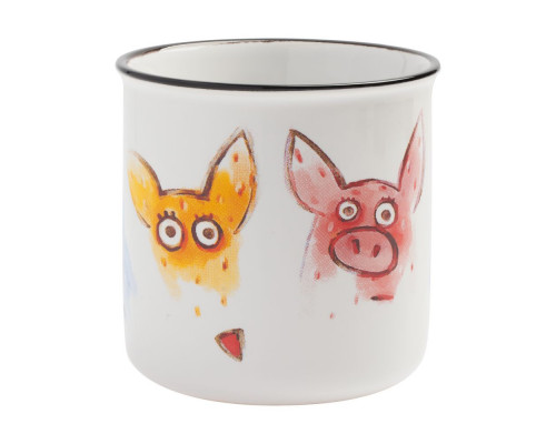 Кружка Funny Animals, белая