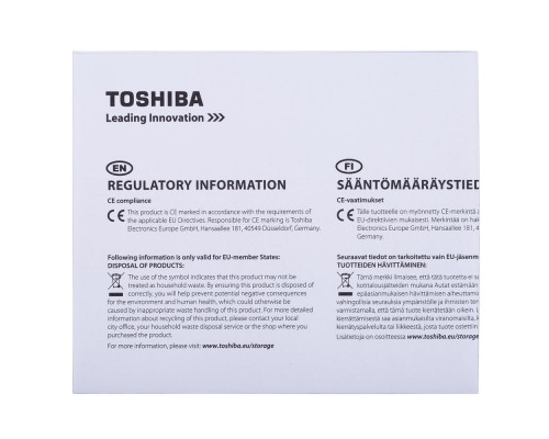 Внешний диск Toshiba Canvio, USB 3.0, 500 Гб, черный