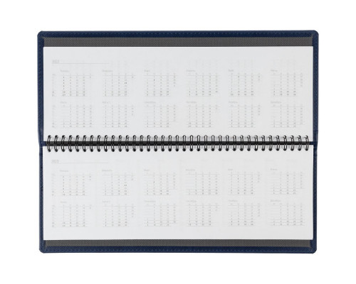 Планинг Latte, недатированный, синий