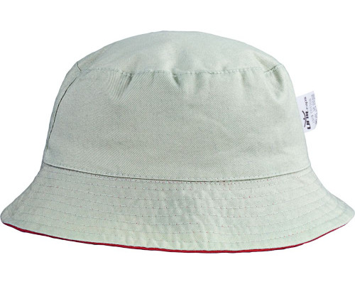 Панама Unit Summer двусторонняя, красная с серым