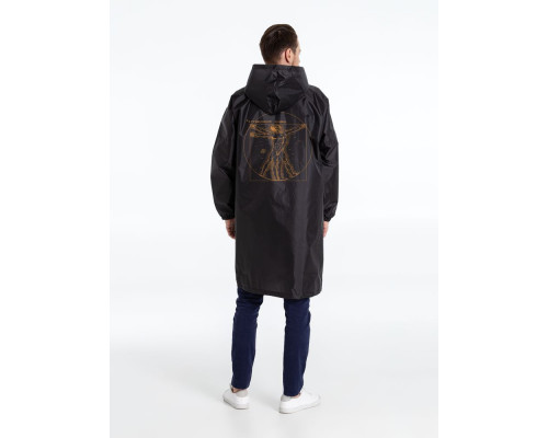Дождевик «Ветровеанский человек», черный