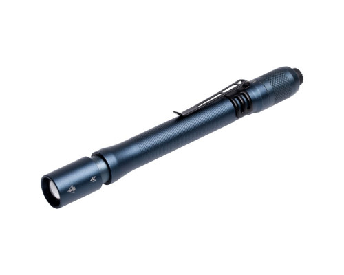 Фонарик с фокусировкой луча Fokus, синий металлик