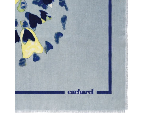 Платок Madeleine, голубой
