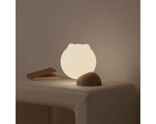 Беспроводной силиконовый ночник Night Light, черный