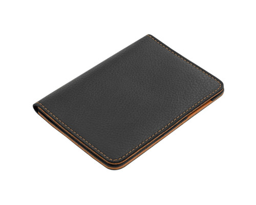 Автобумажник Hakuna Matata, черный с оранжевым