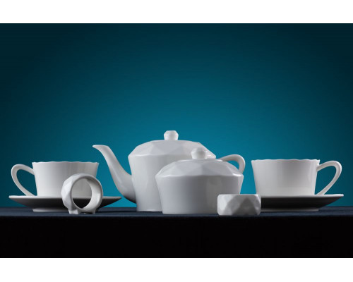 Чайник Diamante Bianco, белый