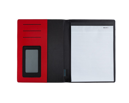 Папка Torga, черная с красным