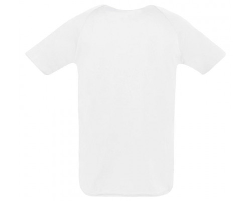 Футболка унисекс Sporty 140, белая