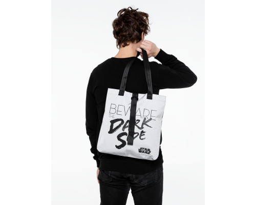 Шоппер Beware The Dark Side из светоотражающей ткани