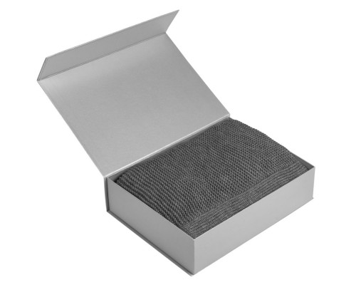 Коробка Koffer, серебристая