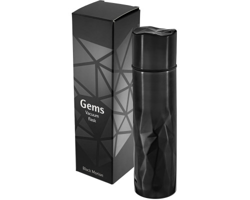 Термос Gems Black Morion, черный морион