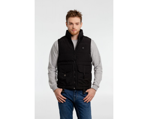 Жилет с подогревом Thermalli Zermatt, черный