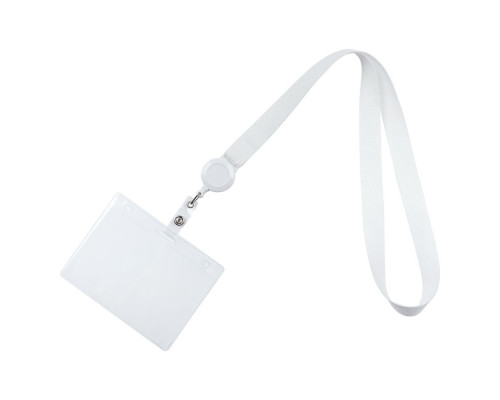 Лента для бейджа Retract, белый