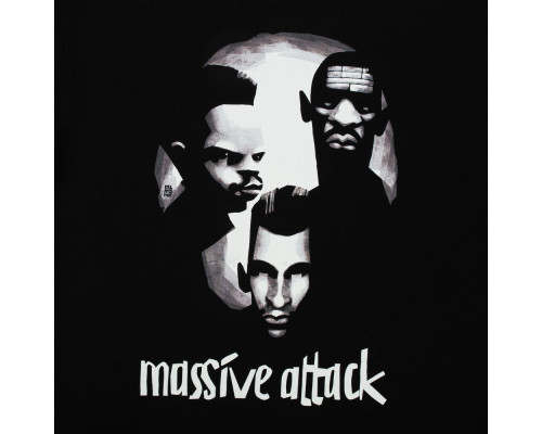 Футболка «Меламед. Massive Attack», черная