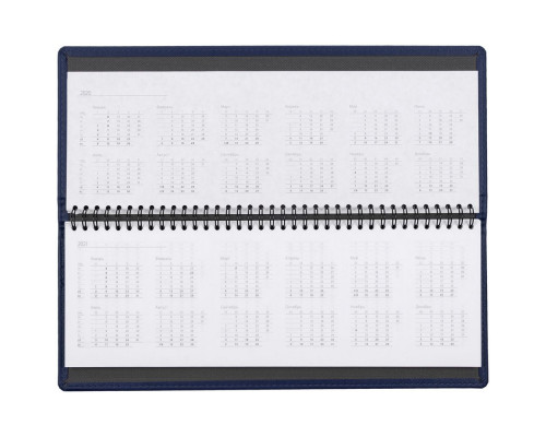 Планинг Latte, недатированный, синий