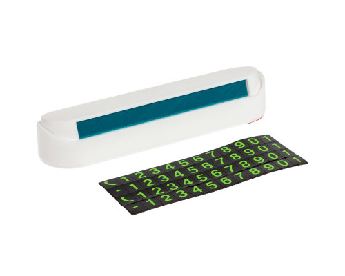 Парковочная визитка Litera, белая