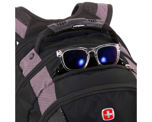 Рюкзак для ноутбука Swissgear Сarabine, черный с серым