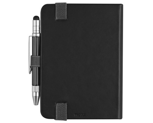 Блокнот Lilipad с ручкой Liliput, черный