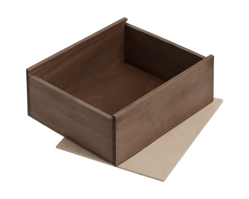 Деревянный ящик Karlo, большой, тонированный