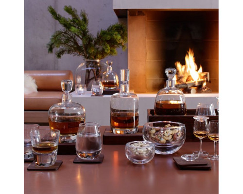 Набор стаканов Islay Whisky с деревянными подставками