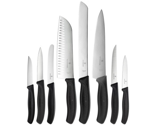 Набор кухонных ножей Victorinox Swiss Classic в деревянной подставке