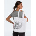 Холщовая сумка Rebels, белая