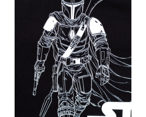 Холщовая сумка Mandalorian, черная