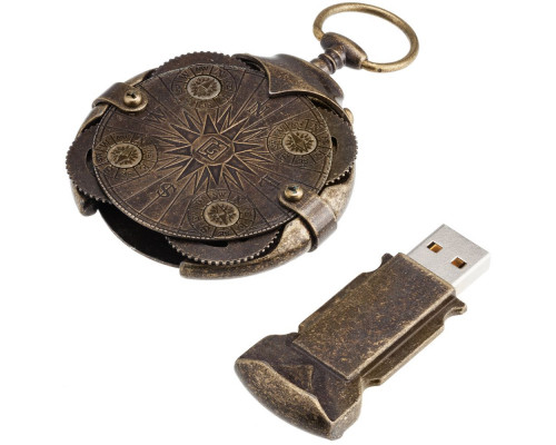 Флешка «Криптекс»® Compass Lock, 32 Гб