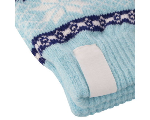 Сенсорные перчатки Snowflake, голубые