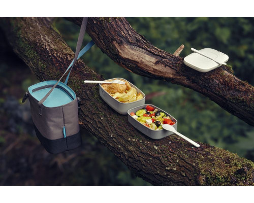 Набор ланчбоксов в термосумке Takk Mamma, бирюзовый