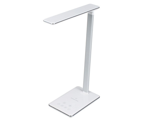 Настольная лампа с беспроводной зарядкой Power Spot, белая