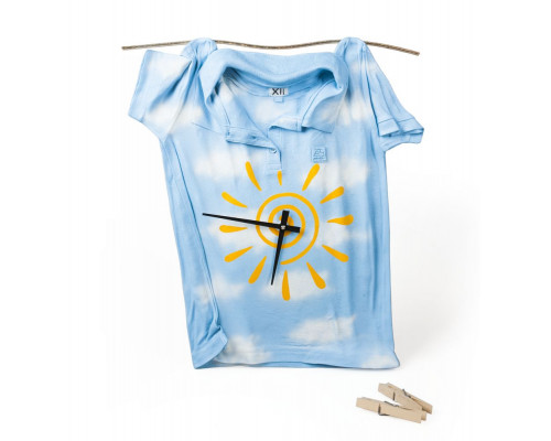 Часы «Рубашка», небесно-голубые