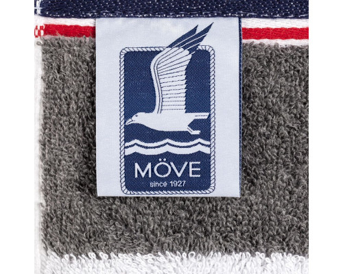 Полотенце Athleisure Strip Large, белое