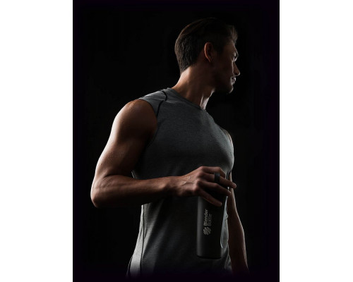 Спортивный шейкер Radian Insulated Stainless, матовый черный