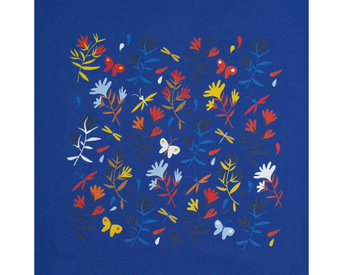 Холщовая сумка Indian Summer, ярко-синяя