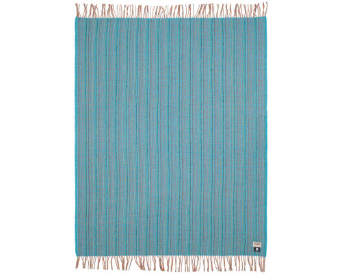 Плед Brera Waffle Turchese, голубой