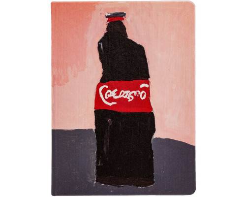 Блокнот «Кола», в линейку, черный