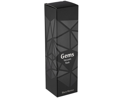 Термос Gems Black Morion, черный морион