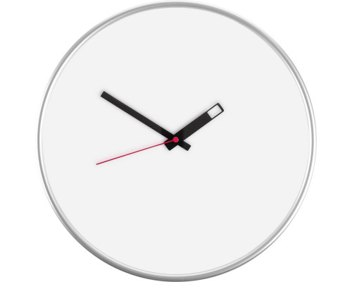 Часы настенные ChronoTop, серебристые