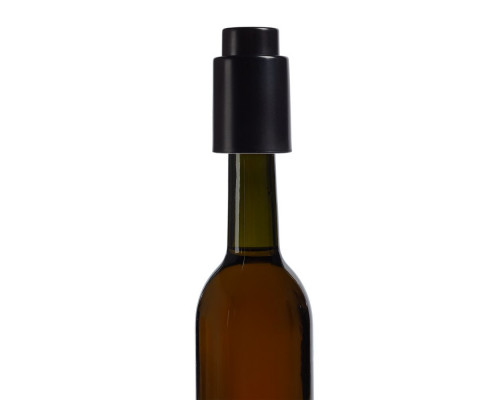 Пробка для бутылки Wine Keeper, вакуумная, черная